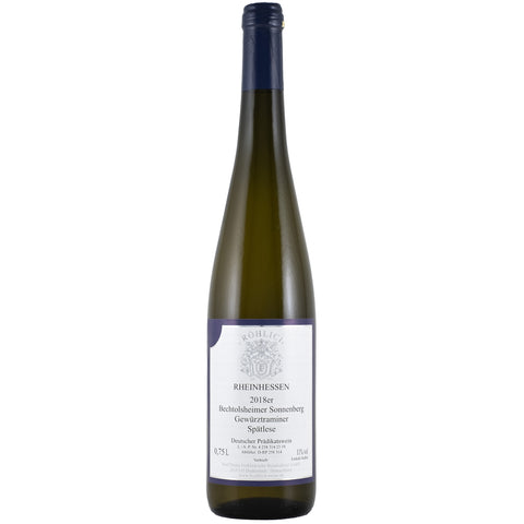 2018 Bechtolsheimer Sonnenberg, Gewürztraminer, Spätlese