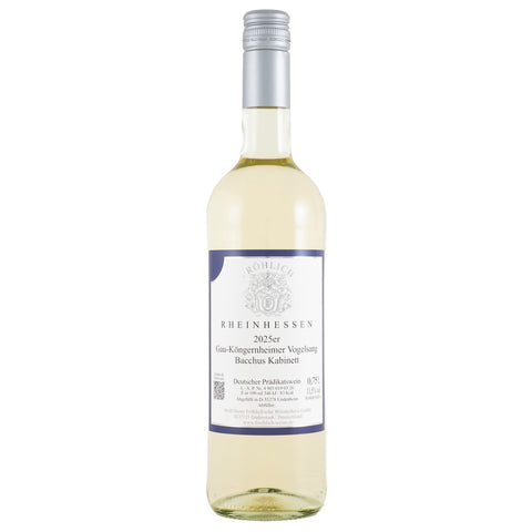 2025 Gau-Köngernheimer Vogelsang, Bacchus Kabinett